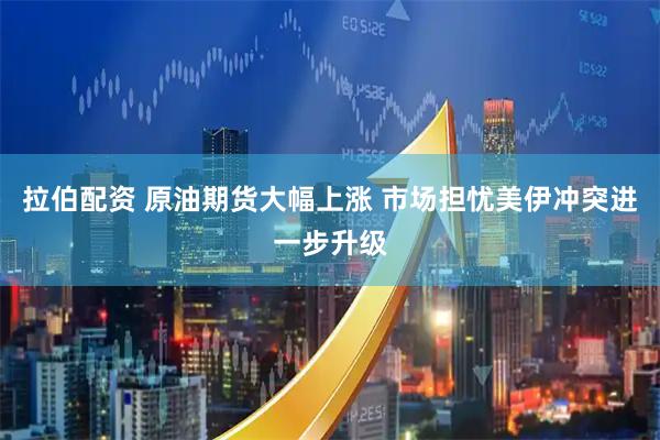 拉伯配资 原油期货大幅上涨 市场担忧美伊冲突进一步升级